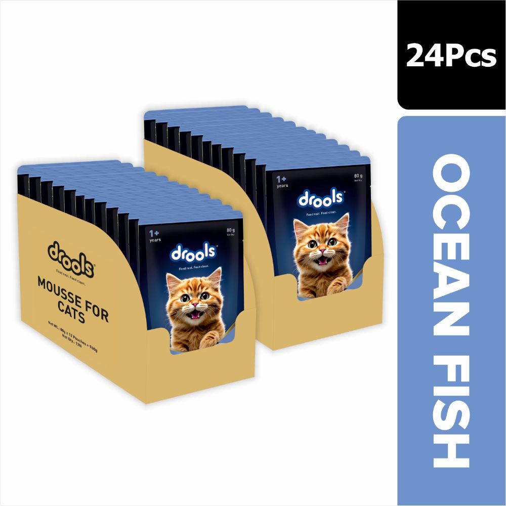Drools Ocean Fish Mousse Adult Cat Wet Food