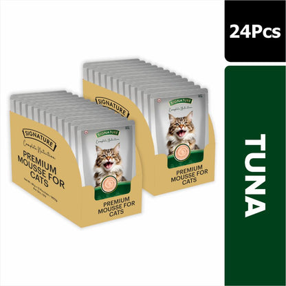 Signature Grain Zero Tuna and Ocean Fish Mousse Combo Adult Cat Wet Food