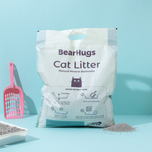 BearHugs Unscented Bentonite Cat Litter
