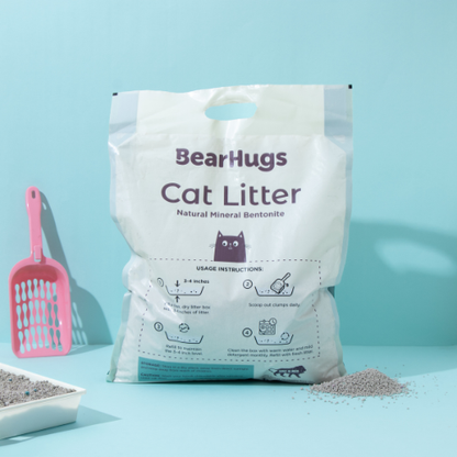 BearHugs Unscented Bentonite Cat Litter