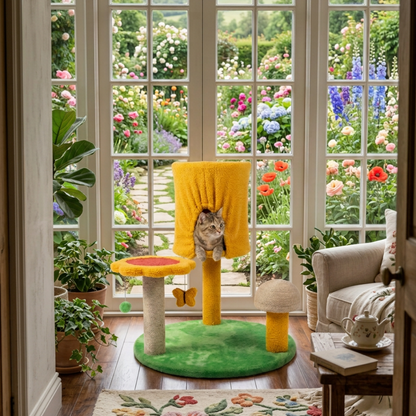 Skatrs Furrytale Tower Cat Tree for Cats and Kittens