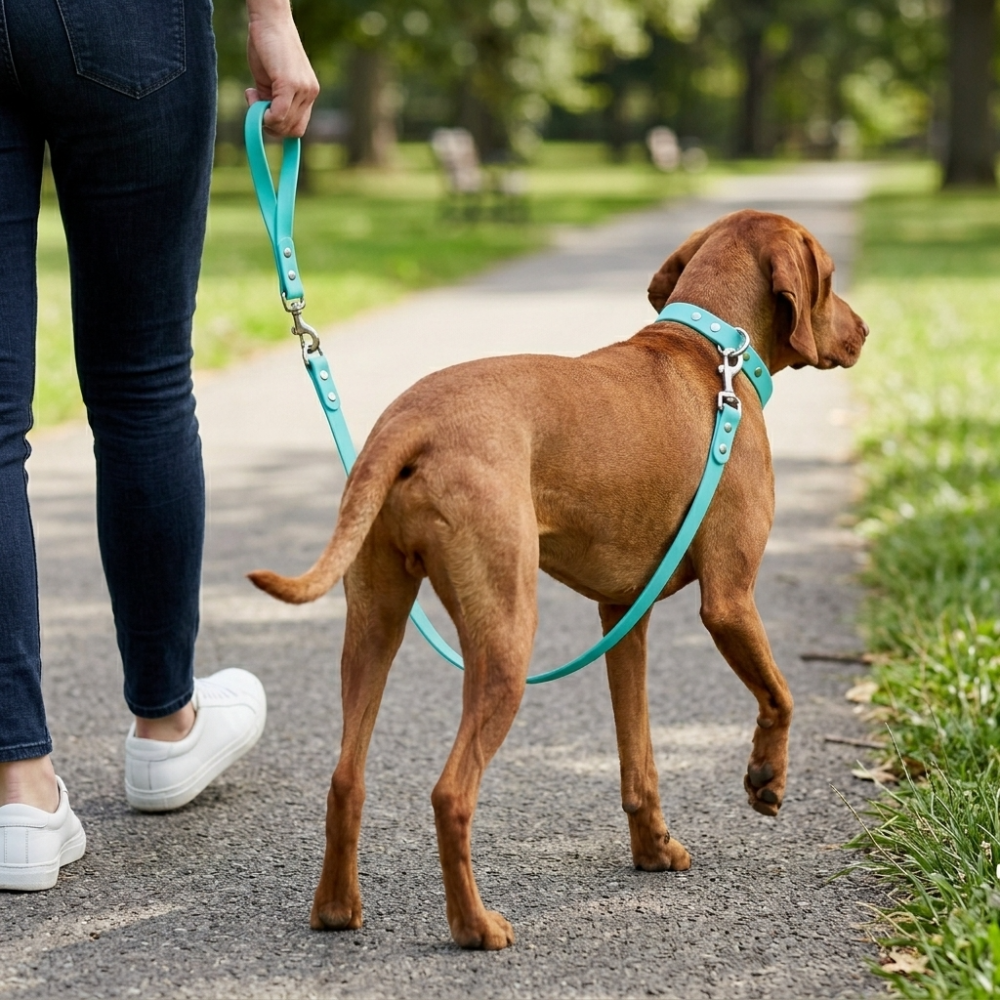 Skatrs 3 in 1 Adjustable Leash for Dogs (Aqua Teal)