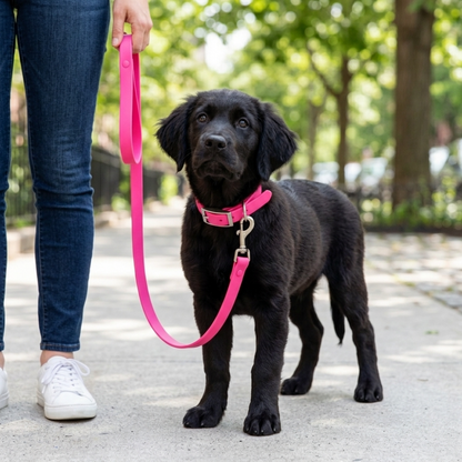 Skatrs 3 in 1 Adjustable Leash for Dogs (Flamingo Pink)
