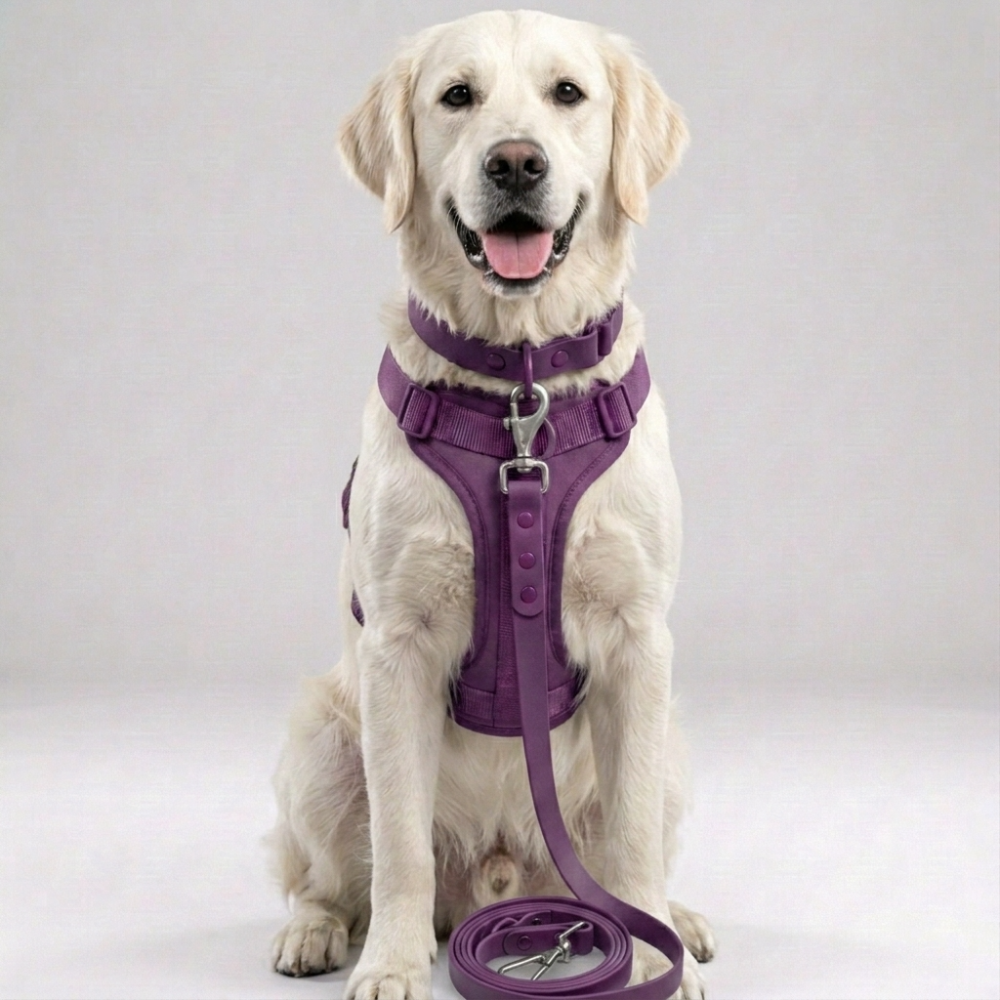 Skatrs 3 in 1 Adjustable Leash for Dogs (Ruby Red)