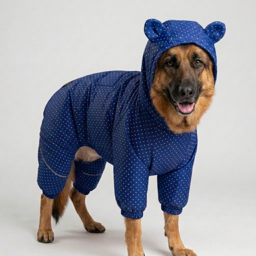 Skatrs Raincoat for Dogs (Blue)