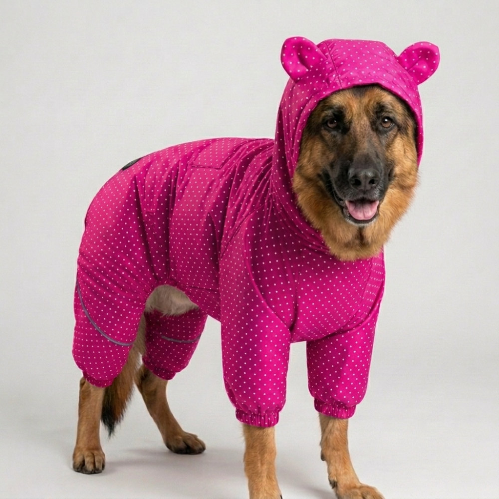 Skatrs Raincoat for Dogs (Pink)