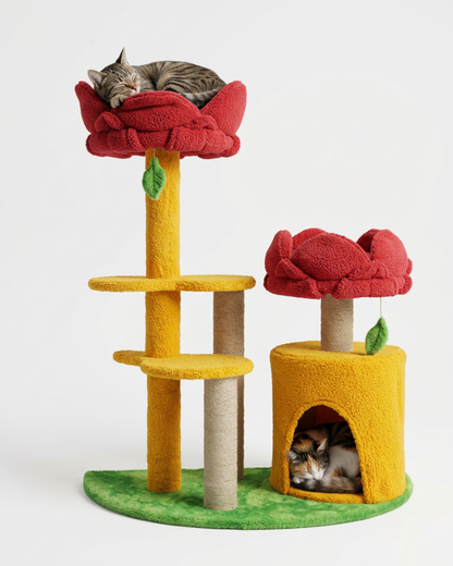 Skatrs Pawradise Tower Cat Tree for Cats and Kittens