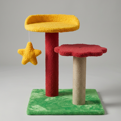 Skatrs Kitty Loft Cat Tree for Cats and Kittens