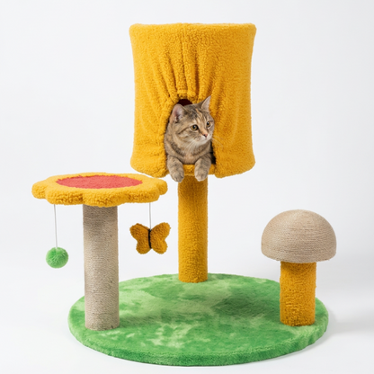 Skatrs Furrytale Tower Cat Tree for Cats and Kittens
