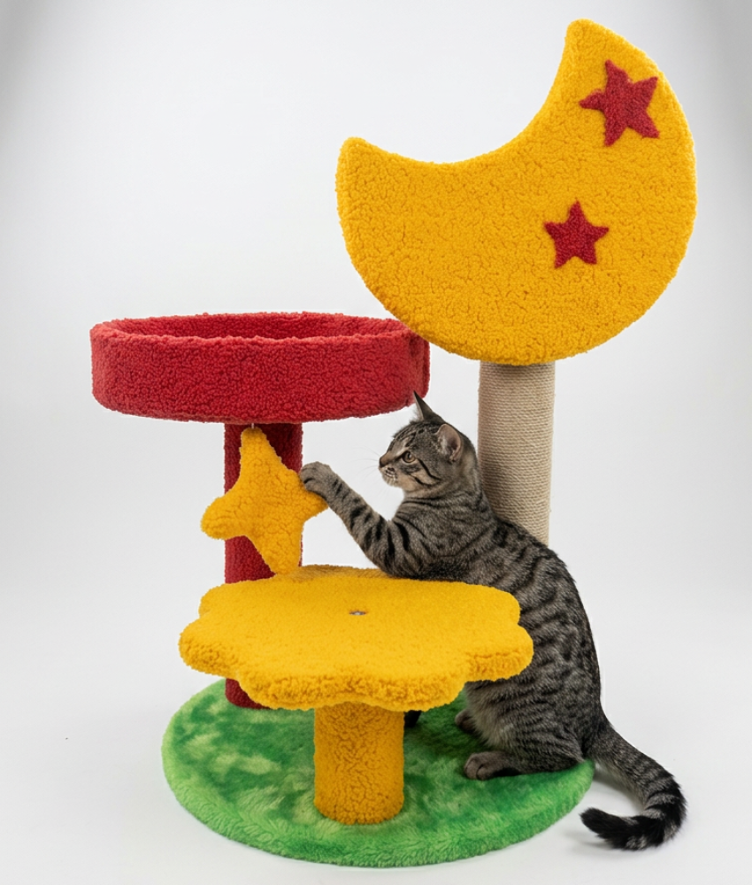 Skatrs Meowtopia Cat Tree for Cats and Kittens