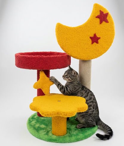 Skatrs Meowtopia Cat Tree for Cats and Kittens
