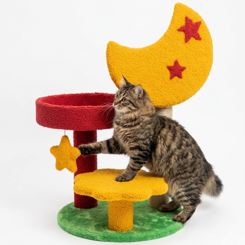 Skatrs Meowtopia Cat Tree for Cats and Kittens