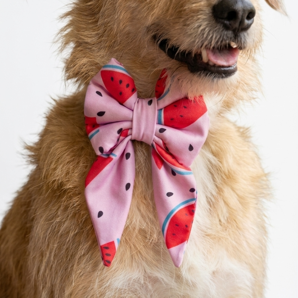 Skatrs Watermelon bowtie for Dogs and Cats