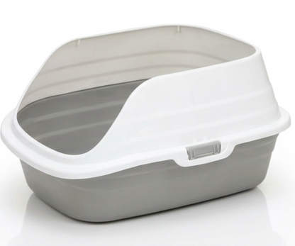 Skatrs High Sided Splash Proof & Spacious Litter Box for Cats