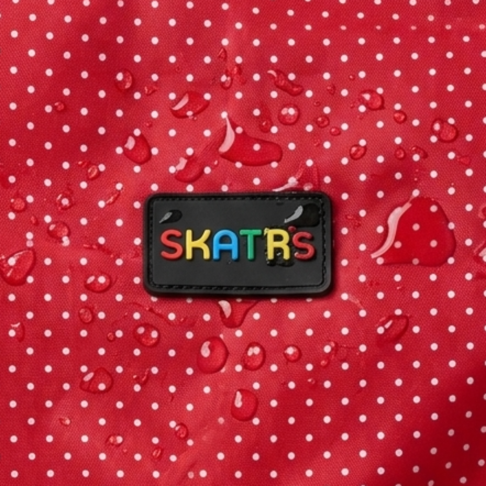 Skatrs Raincoat for Dogs (Red)