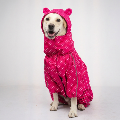 Skatrs Raincoat for Dogs (Pink)