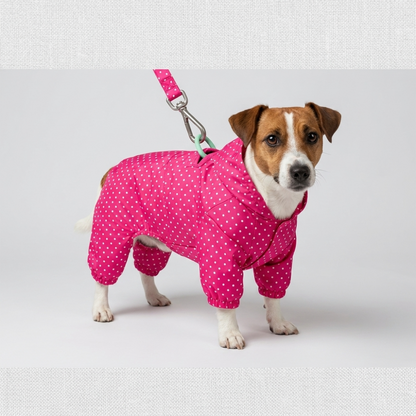 Skatrs Raincoat for Dogs (Pink)
