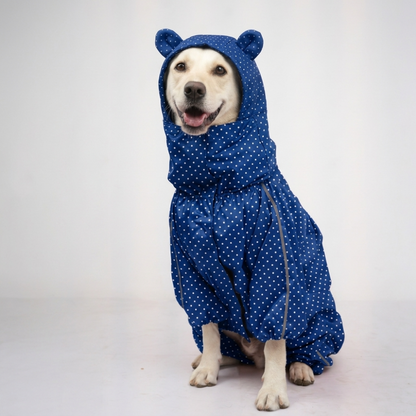 Skatrs Raincoat for Dogs (Blue)
