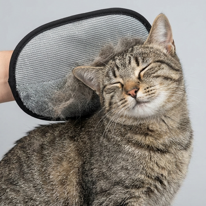 Skatrs Pet Hair & Lint Removal Gloves Static Enhanced Grooming Mitt for Dogs & Cats, Reusable Cleaning Glove for Furniture, Carpets & Car Seats ( Colour May Vary)