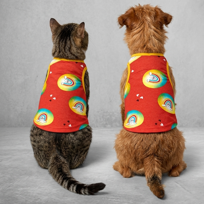 Skatrs Boho Rainbow T-Shirt for Dogs and Cats