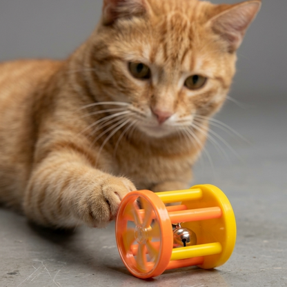 Skatrs Rattle Bell Toy for Cats