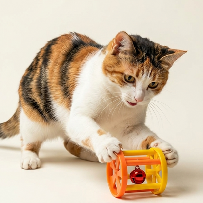Skatrs Rattle Bell Toy for Cats