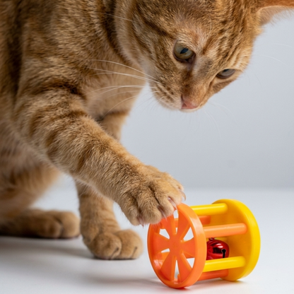 Skatrs Rattle Bell Toy for Cats