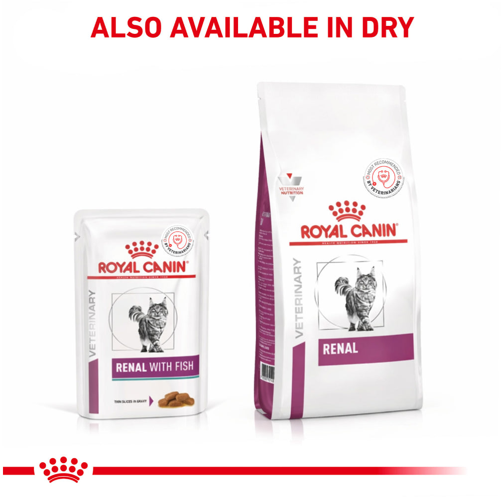 Royal Canin Veterinary Diet Renal Tuna Adult Cat Wet Food