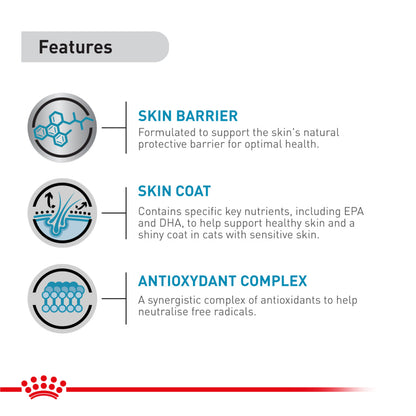 Royal Canin Veterinary Diet Skin & Coat Cat Wet Food