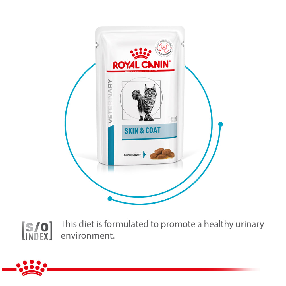 Royal Canin Veterinary Diet Skin & Coat Cat Wet Food