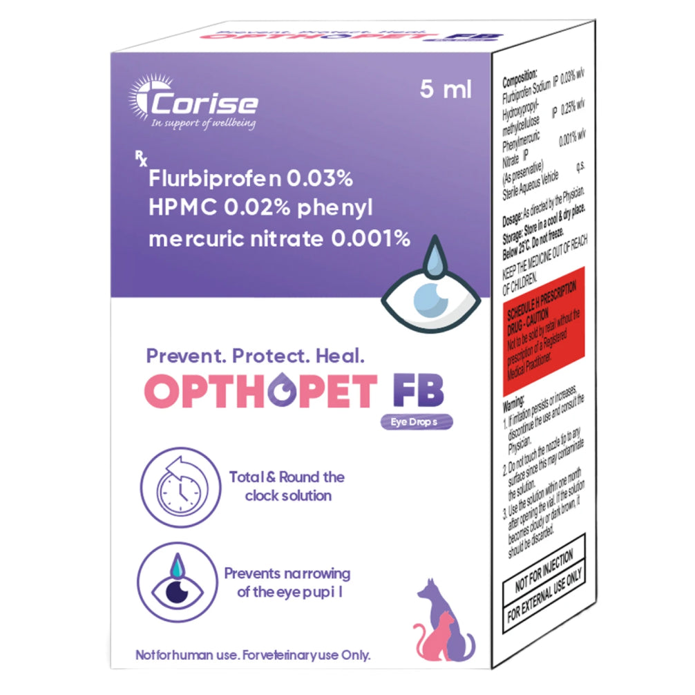 Corise OpthoPet FB Eye Drops for Dogs and Cats