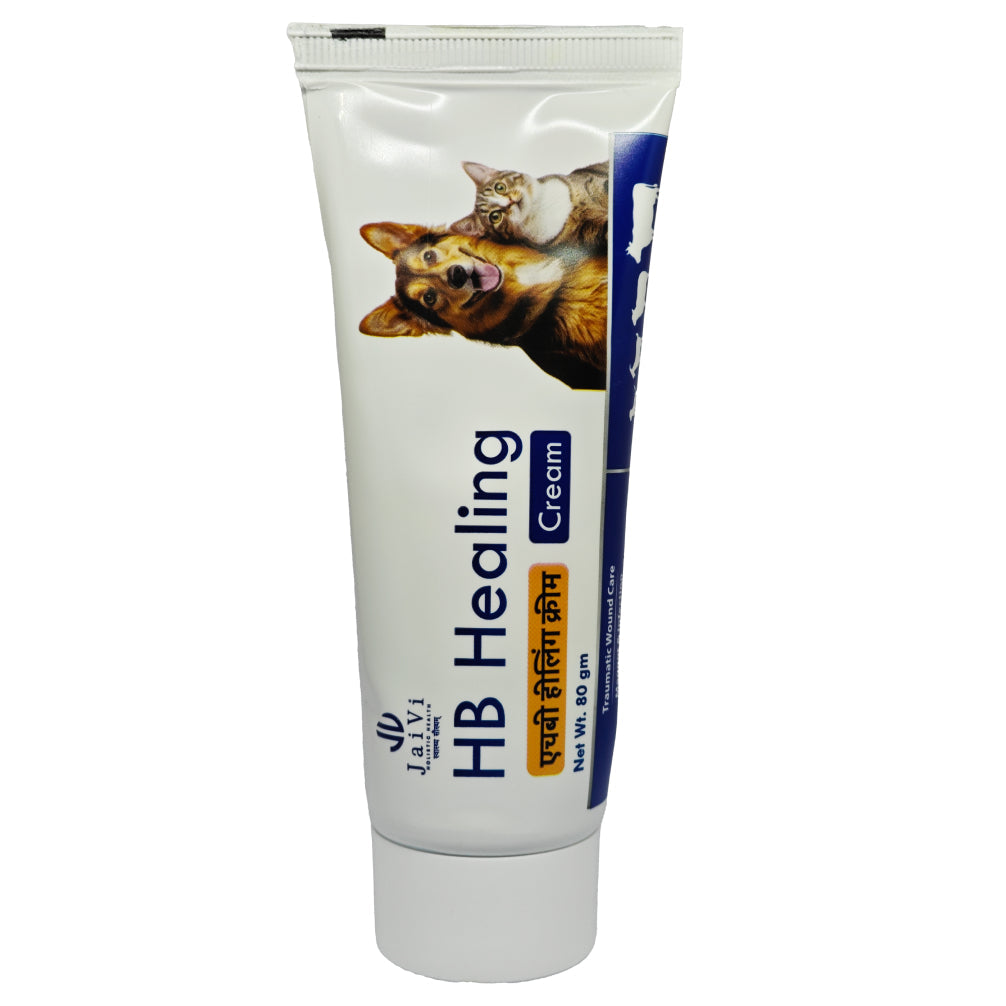 JaiVI HB Healing Cream for Dogs and Cats (Herbal Wound Care Formula)