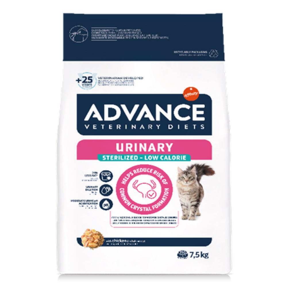 Advance Veterinary Diets Urinary Sterilized Low Calorie Cat Dry Food