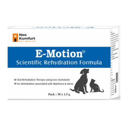 Neo Kumfurt E Motion Sachets Electrolyte Supplement for Dogs and Cat (Single sachet)
