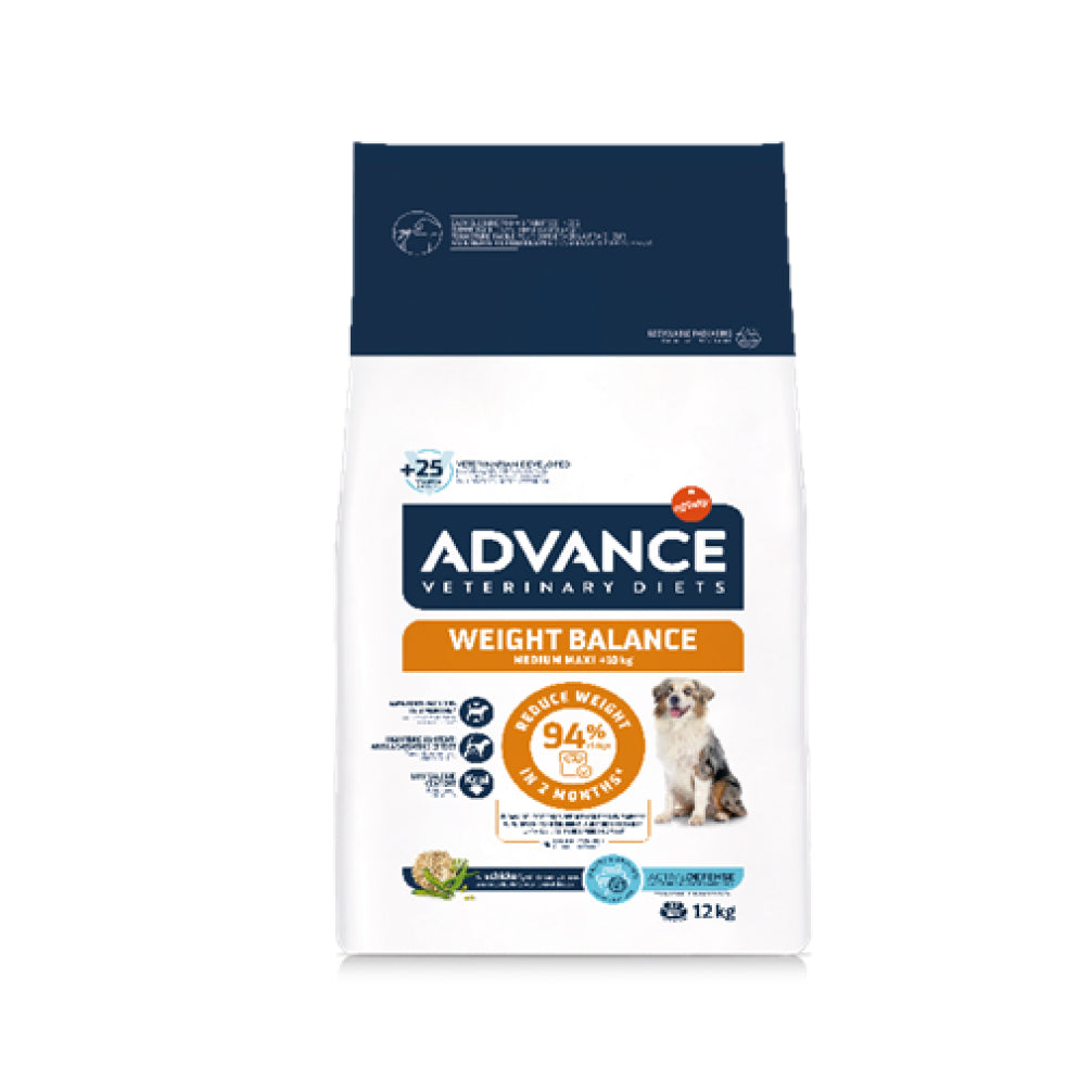 Advance Veterinary Diets Weight Balance Medium Maxi Dog Dry Food