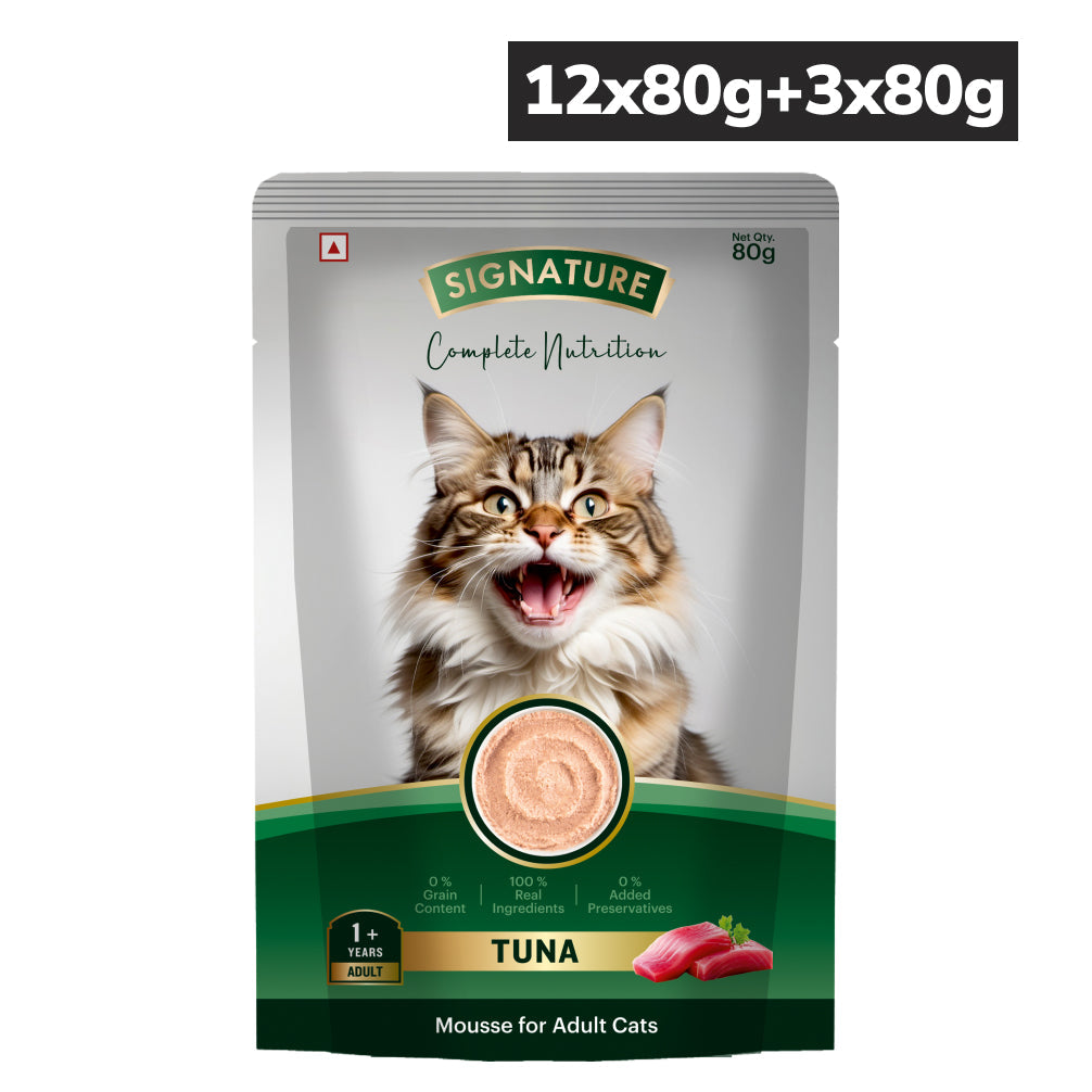 Signature Grain Zero Tuna Mousse Adult Cat Wet Food