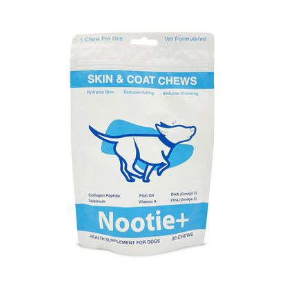 Nootie+ Omega Rich Skin & Coat Support Chews Supplement for Dogs
