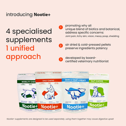 Nootie+ Multivitamin Daily Chews Supplement for Dogs