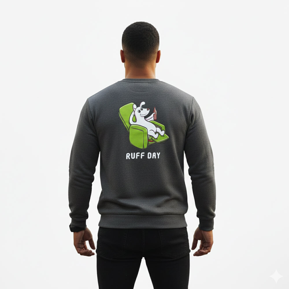 Dog Parent Sweatshirt For Men and Women (Dark Grey)