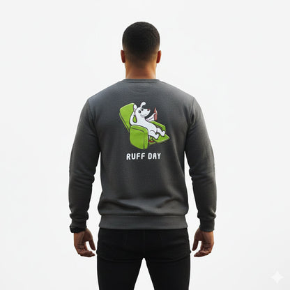 Dog Parent Sweatshirt For Men and Women (Dark Grey)