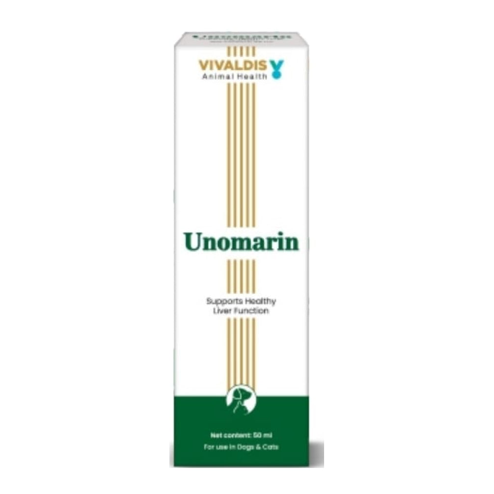 Vivaldis Unomarin Syrup Liver Rejuvenator for Dogs & Cats