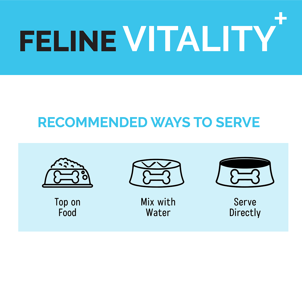 Goofy Tails Chicken Flavoured Feline Vitality + Wellness & Immunity Booster Supplement for Cats