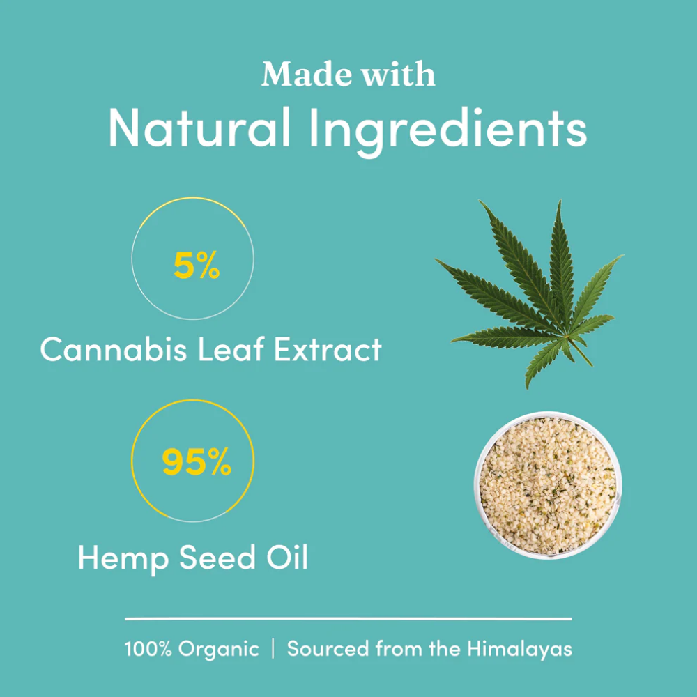 Vedic Tails Strong Cannabis Leaf Oil for Dogs and Cats